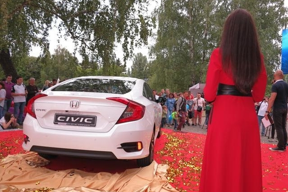 En ucrania, han presentado la nueva generación del Honda Civic Foto 2
