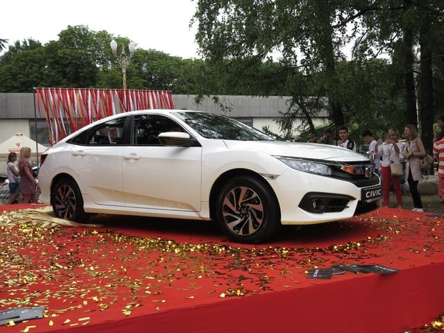 En ucrania, han presentado la nueva generación del Honda Civic