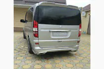 Mercedes Viano 2004-2014 Cubierta de parachoques trasero AMG (imprimada para pintar) foto 5