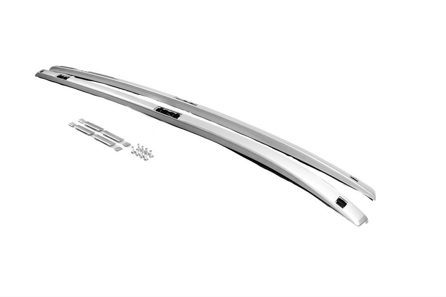 Honda CRV 2012-2016 Barras longitudinales de techo integradas grises OEM (plástico ABS, instalación atornillada) Foto 8