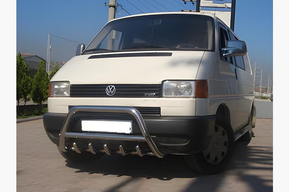 Volkswagen T4 Transporter 1990-2003 Defensa Delantera WT003 60mm Acero Inoxidable Foto 9