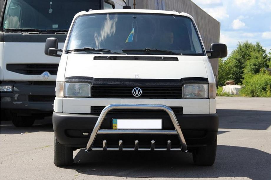 Volkswagen T4 Transporter 1990-2003 Defensa Delantera WT003 60mm Acero Inoxidable Foto 11
