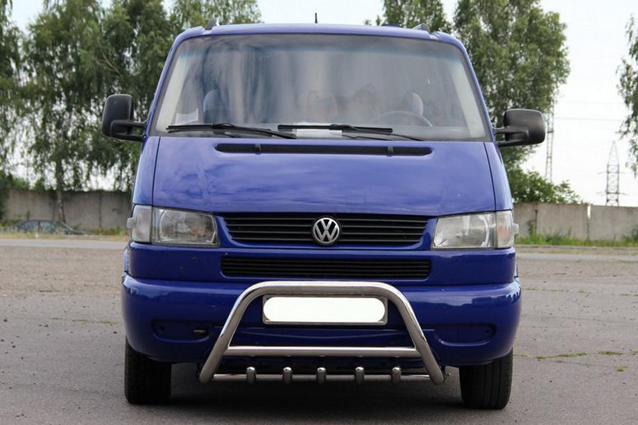 Volkswagen T4 Transporter 1990-2003 Defensa Delantera WT003 60mm Acero Inoxidable Foto 2