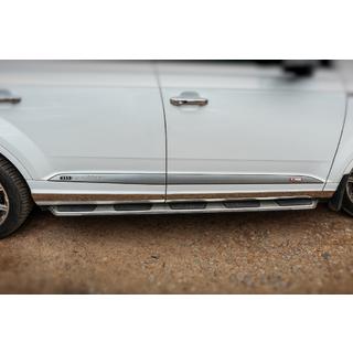 Estribos Laterales OEM V1 (2 uds., Aluminio) Audi Q7 2015–2026 foto 4