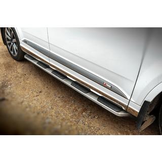 Estribos Laterales OEM V1 (2 uds., Aluminio) Audi Q7 2015–2026 foto 1