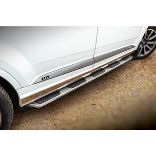 Estribos Laterales OEM V1 (2 uds., Aluminio) Audi Q7 2015–2026 foto 2