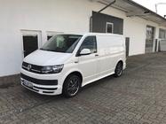 Volkswagen T6 2015-2024 Travesaños laterales V1 (se puede pintar) Batalla Corta foto 3
