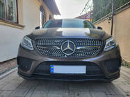 Mercedes GLE coupe C292 2015-2019 Parrilla frontal tuning (Diamond Silver) foto 1