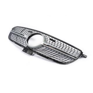 Parrilla frontal tuning (Diamond Silver) Mercedes GLE coupe C292 2015-2019 foto 4