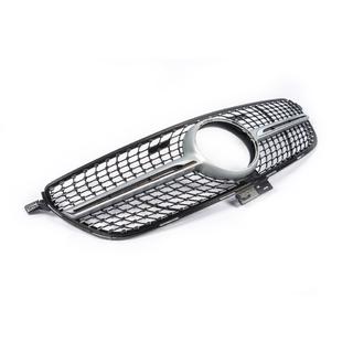 Parrilla frontal tuning (Diamond Silver) Mercedes GLE coupe C292 2015-2019 foto 3
