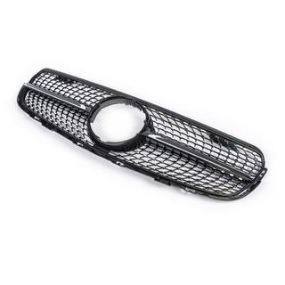 Parrilla Delantera Diamond Black (2015-2019) Mercedes GLC coupe C253 2016-2023 foto 3