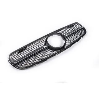 Parrilla Delantera Diamond Black (2015-2019) Mercedes GLC coupe C253 2016-2023 foto 4