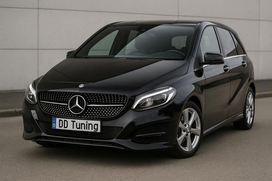Mercedes B-class W246 2011-2018 Parrilla Delantera Diamond Black (2015-2018) Image