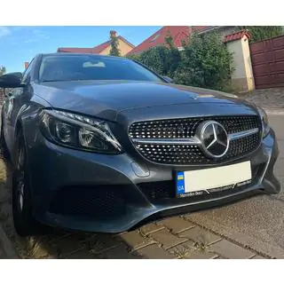 Parrilla Delantera Diamond Silver (para Avantgarde/AMG-Line/C43 AMG) foto 4