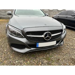 Parrilla Delantera Diamond Silver (para Avantgarde/AMG-Line/C43 AMG) Mercedes C-сlass W205 2014-2021 foto 2
