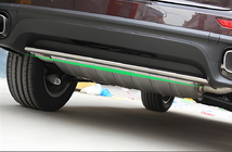 Porsche Cayenne 2010-2017 Cubiertas de Parachoques Delantero y Trasero (2015-2017) foto 3
