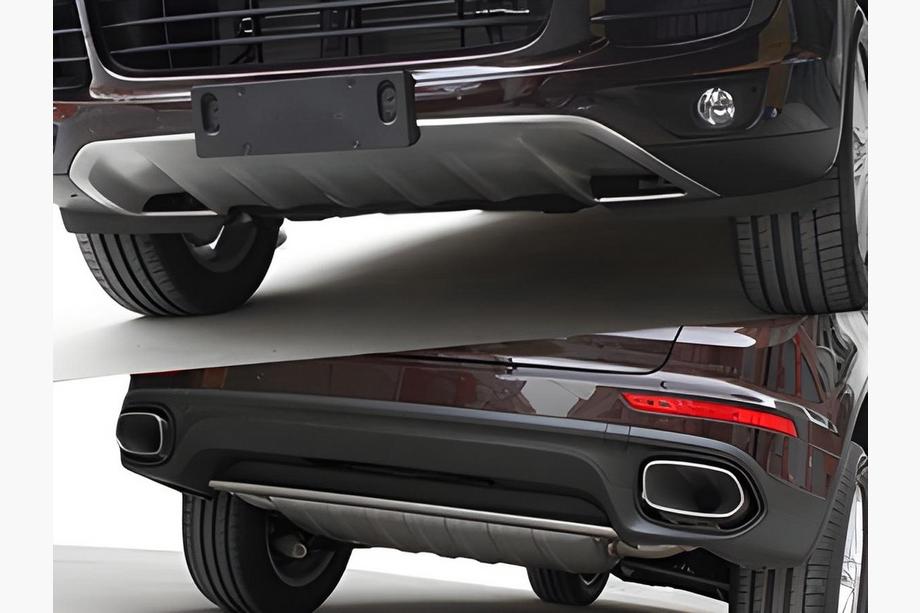 Porsche Cayenne 2010-2017 Cubiertas de Parachoques Delantero y Trasero (2015-2017) Image
