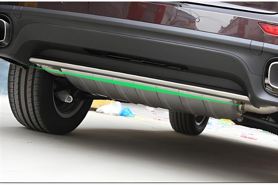 Porsche Cayenne 2010-2017 Cubiertas de Parachoques Delantero y Trasero (2015-2017) Foto 3