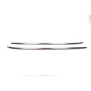 Rieles de techo integrados cromados OEM (Aluminio, instalacion con adhesivo) BMW X5 F15 2013-2018 foto 4