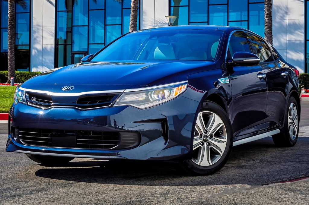 Descripción general de Kia Optima Hybrid 2017 año