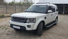 Land Rover Discovery IV 2009-2017 Barras de techo Modelo Original (gris) foto 3