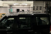 Land Rover Discovery IV 2009-2017 Barras de techo Modelo Original (gris) foto 1