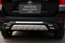 Toyota Highlander 2008-2013 Extensión Parachoques Trasero (2008-2010) foto 1