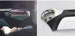 Toyota Highlander 2008-2013 Extensión Parachoques Trasero (2011-2013) foto 4