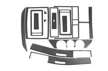 Volkswagen Polo 2001-2009 Cubiertas de Panel de Salpicadero (2001-2005) Madera foto 4
