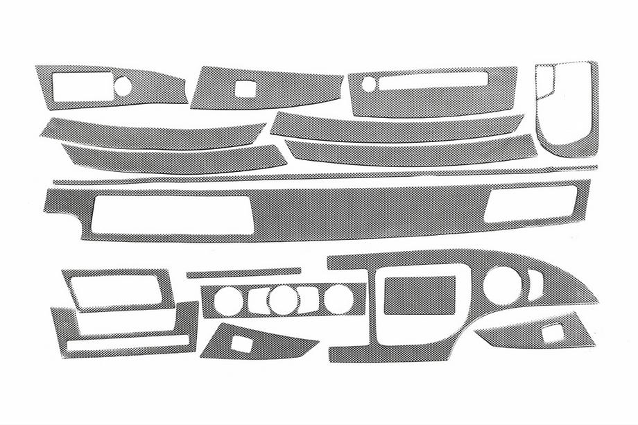 BMW 5 Series E60/E61 2003-2010 Cubiertas de tablero Meric Foto 4