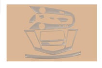 Chevrolet Cruze 2009–2015 Cubierta de tablero (Automático) Aluminio foto 2