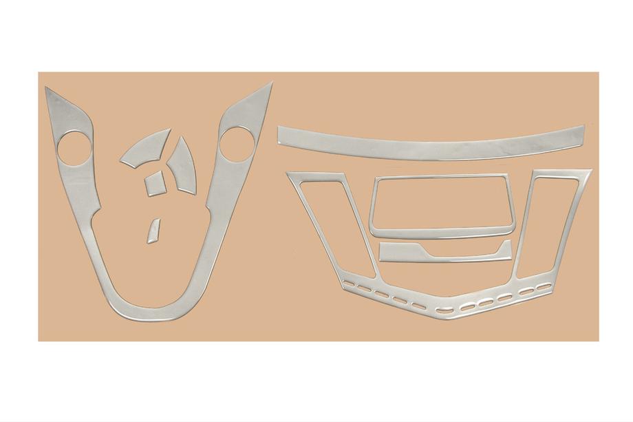 Chevrolet Cruze 2009–2015 Cubierta de salpicadero (Manual) Aluminio Foto 3