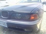 BMW 5 Series E39 1996-2003 Pestañas para faros (2 uds., negras) foto 3