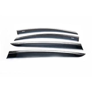 Deflectores de Ventana con Moldura Cromada (4 uds, Niken) Kia Sportage 2015-2021 foto 4