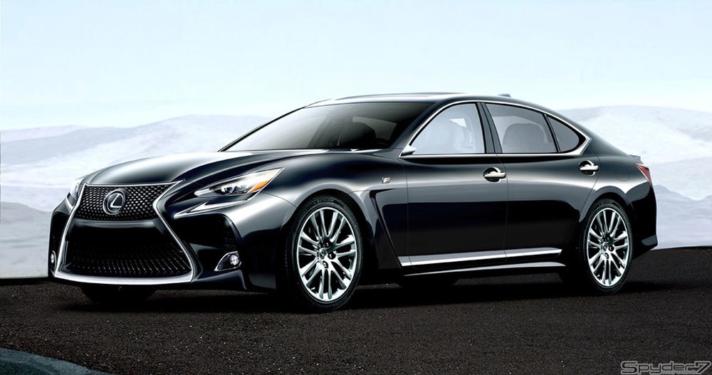Lexus presentará más potente sedán LS