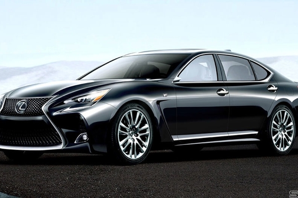 Lexus presentará más potente sedán LS