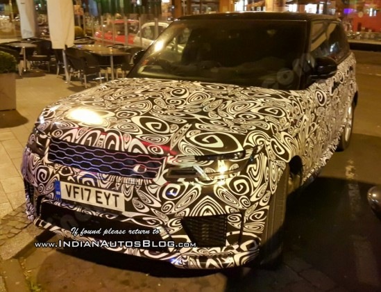 El nuevo Range Rover Sport se ha visto en las carreteras de alemania