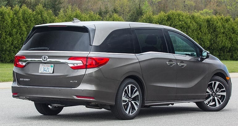 Examen de la minivan Honda Odyssey