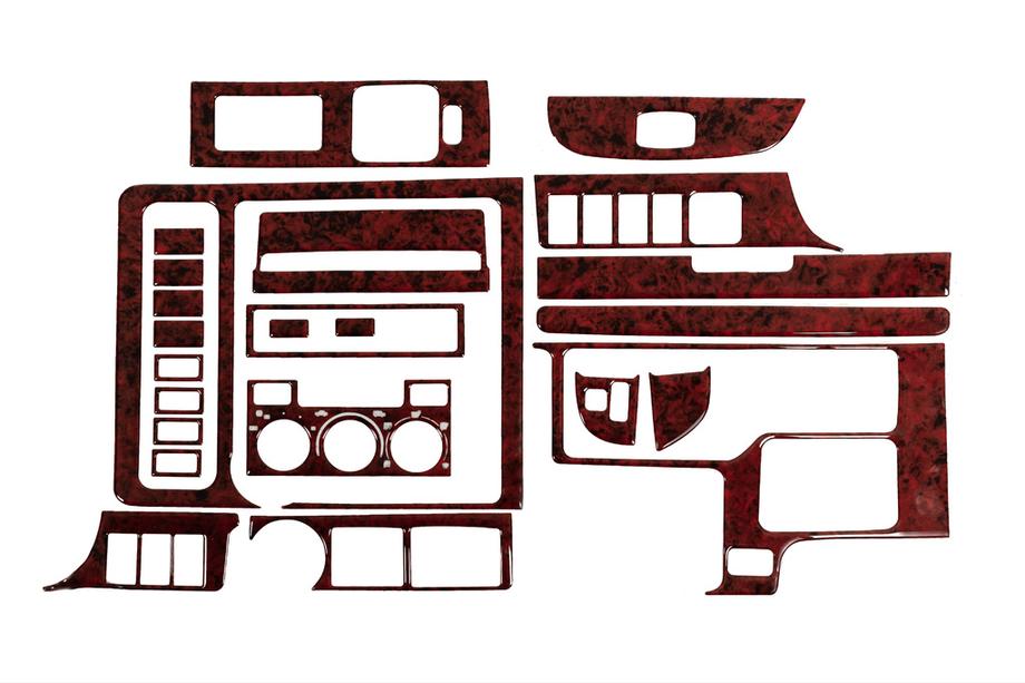 Toyota Land Cruiser 90 Prado 1996-2002 Cubiertas de Panel de Salpicadero Image