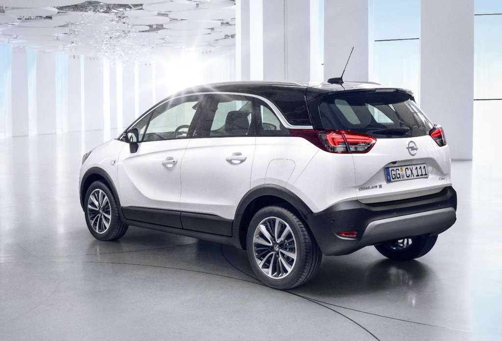 Opel Crossland X equipa de gas de la instalación