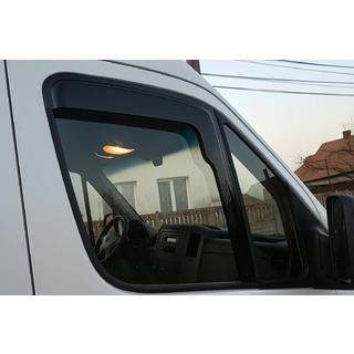Deflectores de viento adhesivos (2 uds, HIC) Mercedes Sprinter W906 2006–2018 foto 2