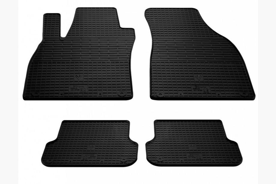 Audi A4 B7 2004-2008 Alfombrillas de goma Stingray (4 uds) Image