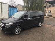 Mercedes Vito W639 2004-2014 Barras de techo grises Skyport (metal macizo) foto 6