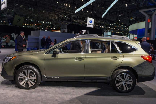 El examen de camioneta Subaru Outback