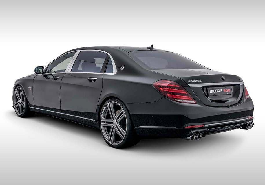El Mercedes-Maybach rediseñado en el 900 es un poderoso sedán