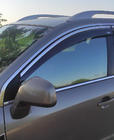 Chevrolet Captiva 2006-2019 Deflectores de ventana con moldura cromada (4 uds, Niken) foto 6