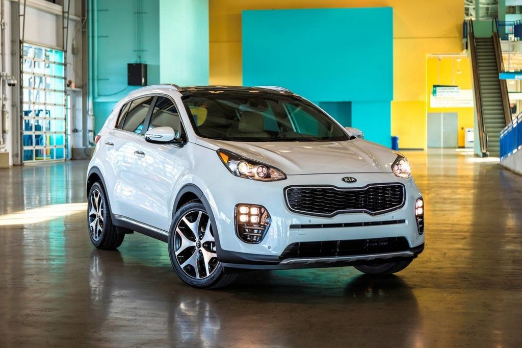 El examen de cruce de KIA Sportage