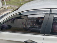 Hyundai Accent 2011-2017 Deflectores de Ventana con Moldura Cromada SD (4 uds, Niken) foto 2