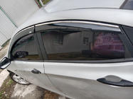 Hyundai Accent 2011-2017 Deflectores de Ventana con Moldura Cromada SD (4 uds, Niken) foto 3