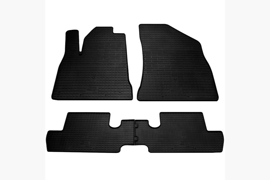 Peugeot 3008 2008-2016 Alfombrillas de goma (4 uds, Stingray Premium) Image